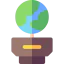 Globe icon 64x64