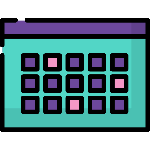 Time planning icon