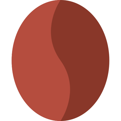 Coffee bean icon