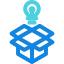 Открытая коробка иконка 64x64