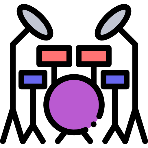 Drum set icon