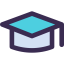 Mortarboard icon 64x64