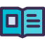 Open book icon 64x64