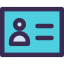 Id card icon 64x64