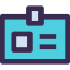 Id card icon 64x64