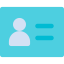 Id card icon 64x64