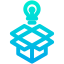 Открытая коробка иконка 64x64