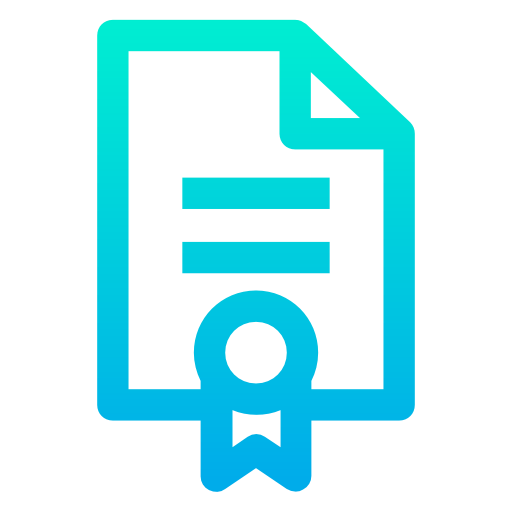 Certificate icon