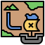 Treasure map Symbol 64x64