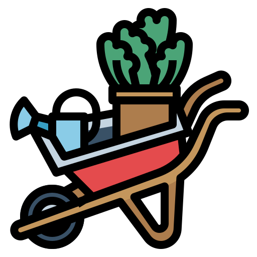 Wheelbarrow icon
