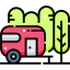 Camper van icon 64x64