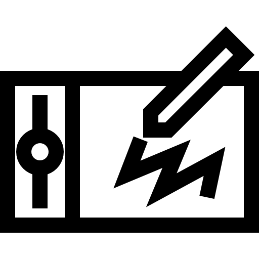 Drawing tablet icon