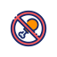 Meat free icon 64x64