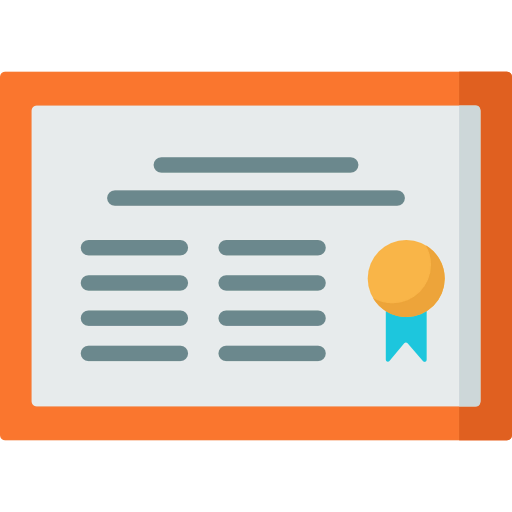Certificate icon