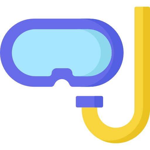 Diving mask icon