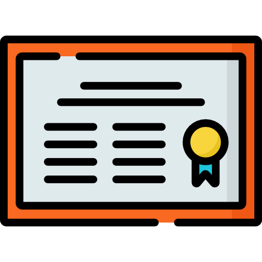 Certificate icon