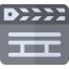 Clapperboard icon 64x64