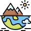 Mountains icon 64x64