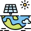 Solar panel icon 64x64