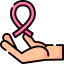Pink ribbon icon 64x64