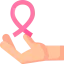 Pink ribbon icon 64x64