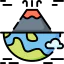 Volcano icon 64x64