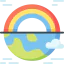 Rainbow icon 64x64