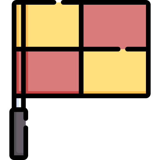 Offside flag Symbol