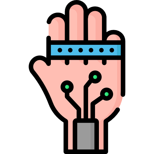 Wired gloves icon