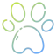 Paw print Symbol 64x64