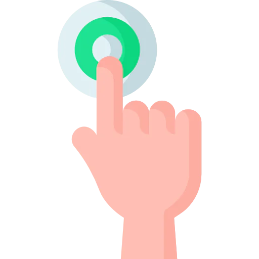 Touch screen icon