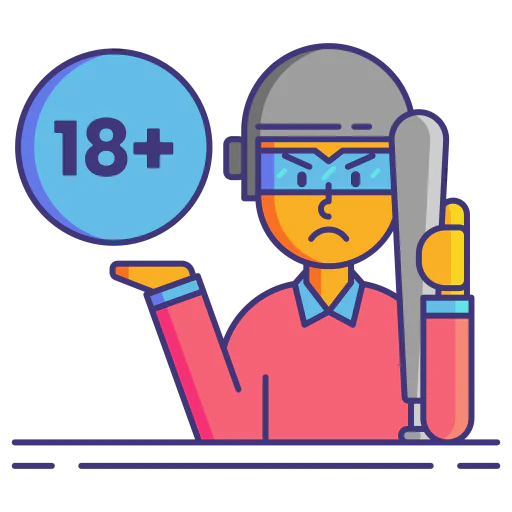 Age limit icon