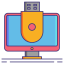 Usb Symbol 64x64
