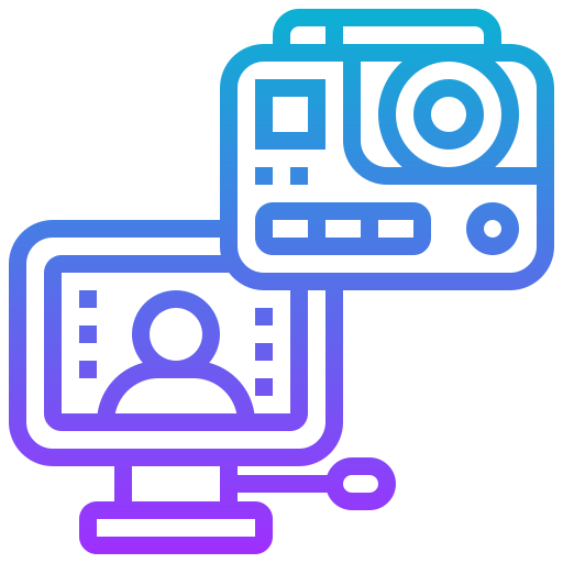Action camera icon