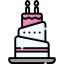 Birthday cake icon 64x64