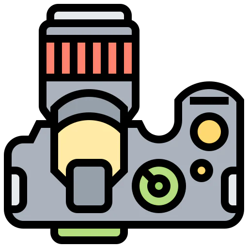 Dslr camera icon
