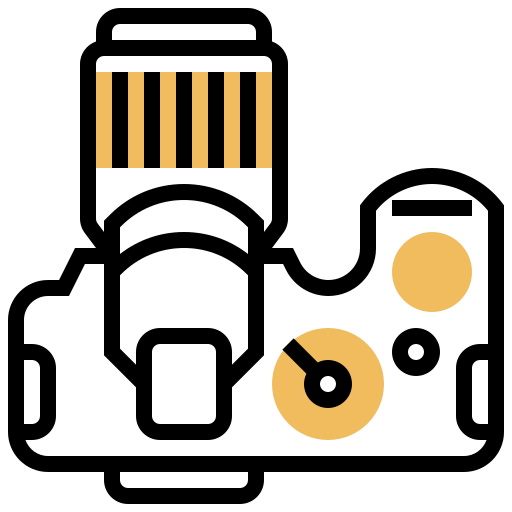 Dslr camera icon