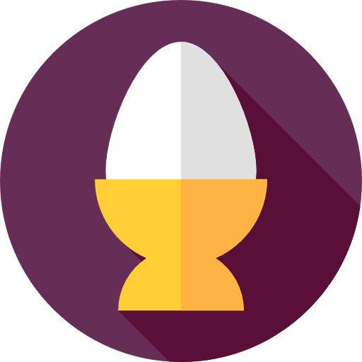 Boiled egg icon
