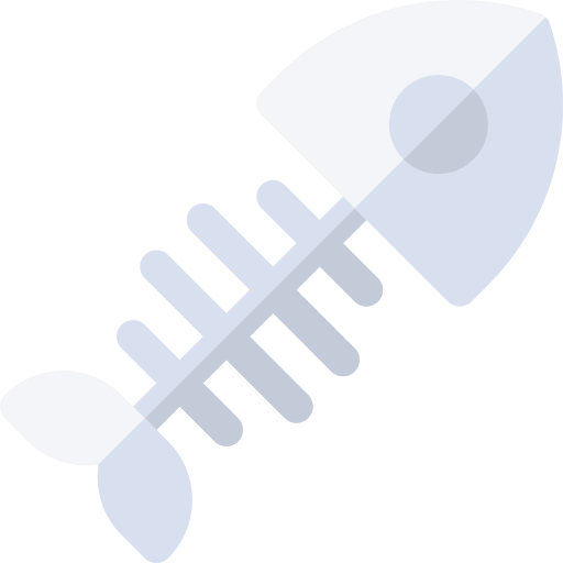 Fish bone icon