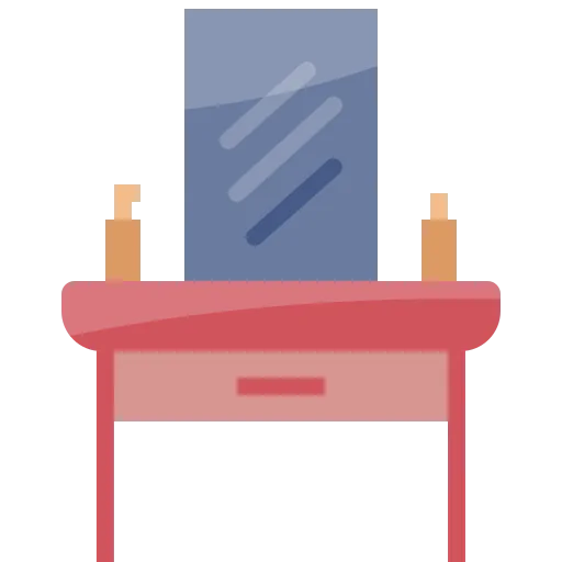 Dressing table icon