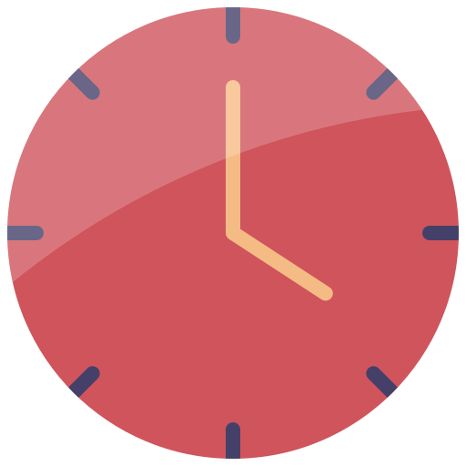 Wall clock icon