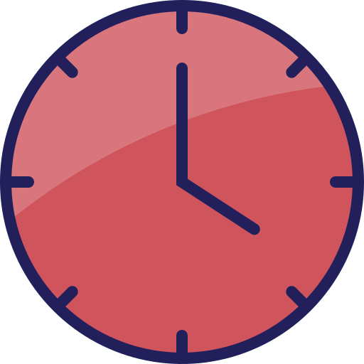 Wall clock icon