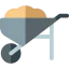 Wheelbarrow icon 64x64