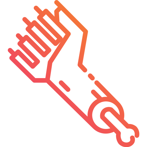 Hand bones icon