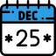 Christmas day icon 64x64