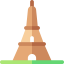 Eiffel tower icon 64x64