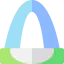 Gateway arch icon 64x64