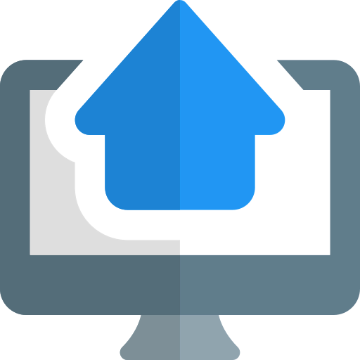 Desktop computer icon