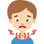 Sore throat icon 64x64