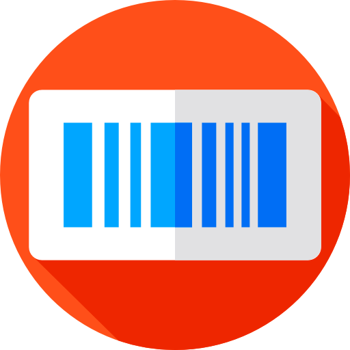 Bar code icône